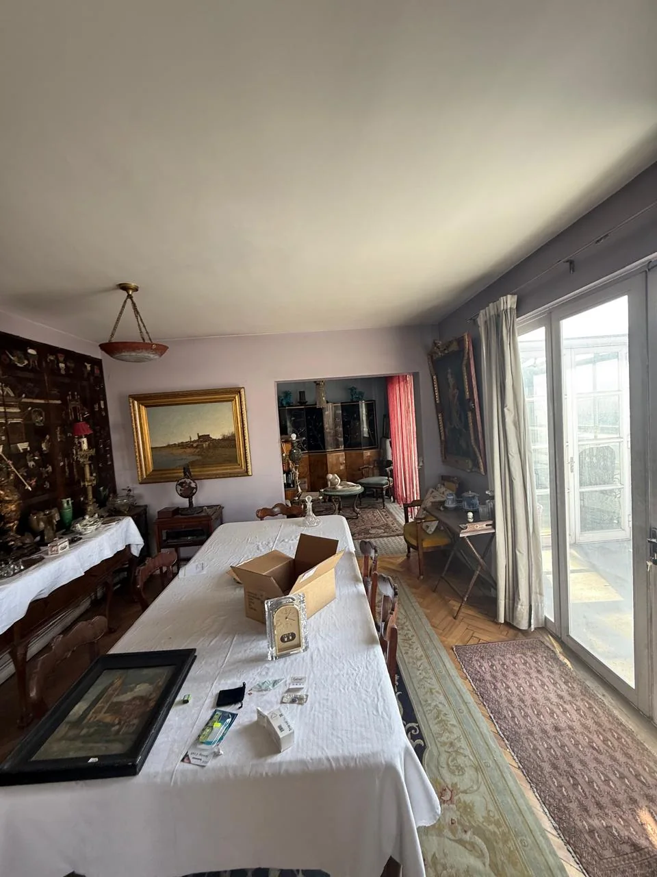 Living del departamento en venta en Santiago Centro